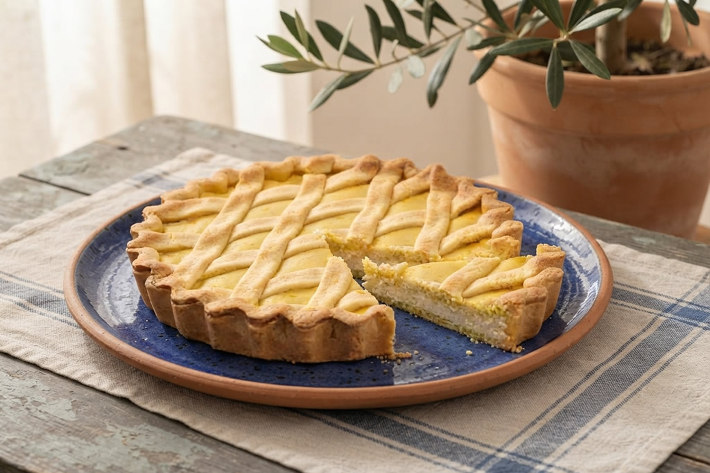 Torta di ricotta lucana